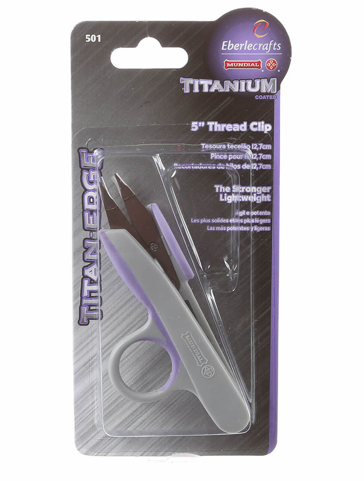Mundial Titan Edge 5 Inch Titanium Coated Thread Clips 501 - $11.95