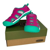 Keen Kids Size 3 Girls Very Berry Sting Ray Water Shoes Hiking Brand New In Box - £31.65 GBP