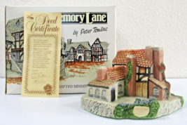 New Naturecraft Arkwright&#39;s Mill Memory Lane Cottages By Peter Tomlins N... - $19.80