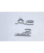 05-11 AUDI A6 QUATTRO REAR TRUNK LID EMBLEM BADGE E6215 - $55.99 CAD