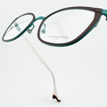 Beautiful Face A Face Eyeglass Bocca Cocto 1 Specs Italy Unique Titanium Frame - £206.89 GBP