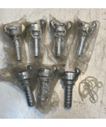 7 Quantity of HE 3/4&quot; Universal Coupling Hose End Fittings (7 Quantity) - $825.41 MXN