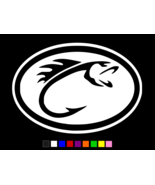 BASS FISHING HOOK Fisherman Vinyl Decal Wall Truck Sticker CHOOSE SIZE C... - $4.67 CAD+