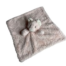 Kellytoy Pink Pig Lovey Rattle Security Blanket Plush Baby Toy - £9.90 GBP