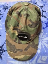 Hurley The Classics Hat Cap Snapback Yupoong Round Logo Hawaiian Floral ... - £7.80 GBP