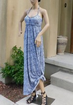 Empire Waist Maxi Dress by Soybu (Dhara Dress), XS, black &amp; white print,... - $33.66