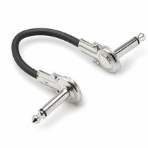 06&quot; Guitar Patch Cable Low-Profile Right-Angle To Same 6-Pack - $71.99