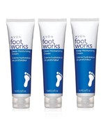 Avon Foot Works Deep Moisturizing Cream 2.5 fl oz each - x3 - £19.63 GBP