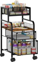Art &amp; Craft Rolling Cart with DIY Divider - Organize Your Creativity in ... - $100.93