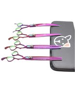 MPP Dog and Cat Grooming Sharp Shears 8 Purple Titanium Choose Type or ... - $286.30 CAD+