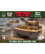 Flames of War The World War 2  Miniatures Game Tiger I E Platoon - $78.39