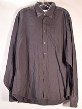 Saint Laurent Mens Dress Shirt Gray 2XL - $247.50
