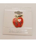 New York City I Love NY Collectible Souvenir Lapel Hat Pin Big Apple on ... - $16.63