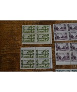 Canada Stamp Blocks 1967 tree mountain river lake Canada MNH - £16.58 GBP
