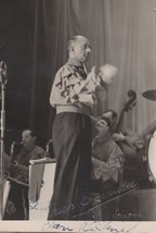 Unidentified 1930s Musician Jazz Hand Signed London Photo - £6.25 GBP
