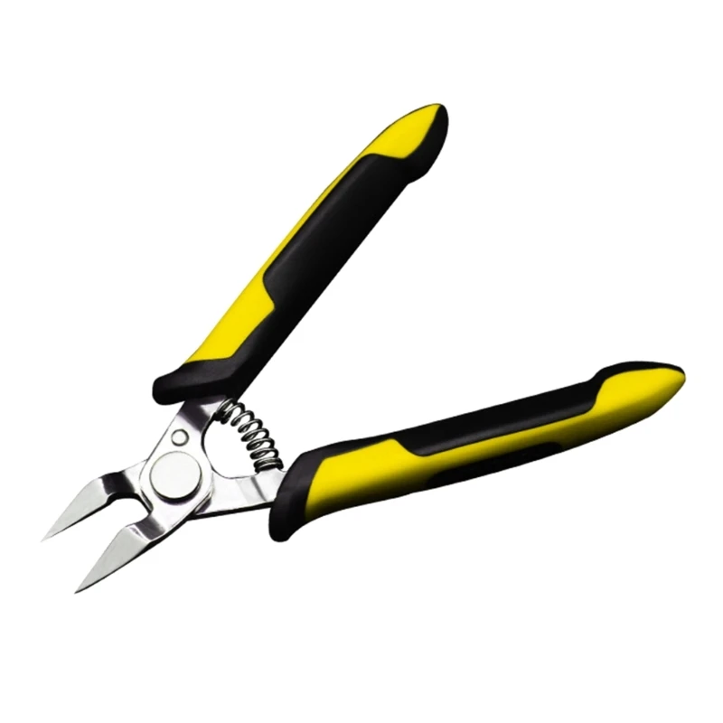 5 inch Round Cutter Pliers Excellent Cutting Pliers Rear Force Spring Design MiS - £48.84 GBP