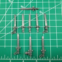 Power Swords x9 Black Templar Warhammer 40k Space Marines Astartes Weapo... - €5,98 EUR