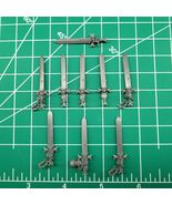 Power Swords x9 Black Templar Warhammer 40k Space Marines Astartes Weapo... - €5,98 EUR