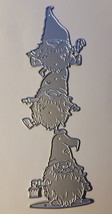 3 Gnomes on top of each other Metal Cutting die Card Making Scrapbooking... - $12.00