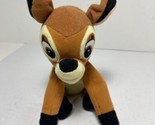 The Disney Store Bambi Deer Fawn 6 Inch  Bean Bag Plush Stuffed Animal Toy - $11.50