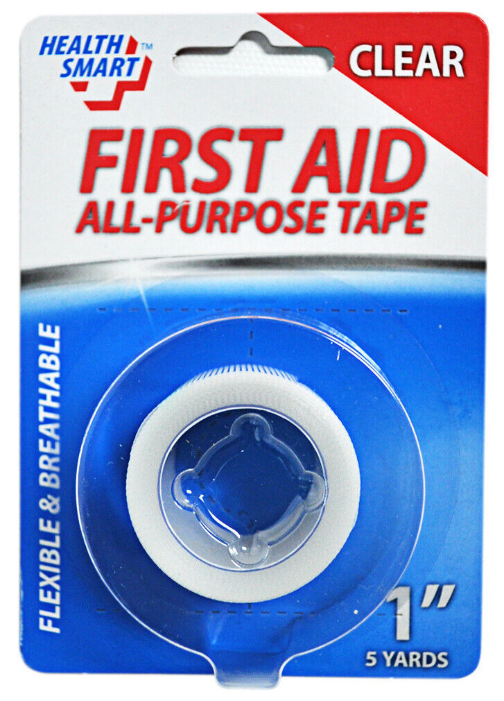 Health Smart First Aid Clear Tape 1 Inch by 5 Yards - $3.95