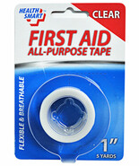 Health Smart First Aid Clear Tape 1 Inch by 5 Yards - $5.36 CAD