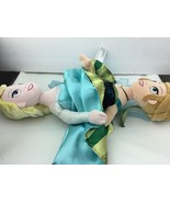 Frozen Disney Doll Elsa Anna Topsy Turvy Stuffed Plush Toy Doll Reversible - $301.20 MXN