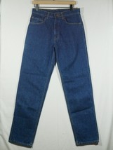 Levis 540 Jeans Mens 31x32 Blue Denim Relaxed Fit Straight Leg Brown Tab VTG 90s - £19.97 GBP
