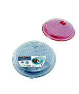 Divided Microwave Portion Plate Vented Lids Lunch Dinner Diet BPA Free 2... - £7.76 GBP