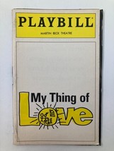 1995 Playbill Martin Beck Theatre Laurie Metcalf in My Thing of Love - £11.12 GBP