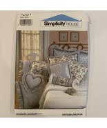 Vtg Simplicity House 7361 Sewing Pattern Uncut Throw Pillows Marjorie Pu... - £4.65 GBP