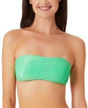 Bandeau Bikini Top Metallic Shine Green Juniors Size Xl California Waves $19-NWT - £4.22 GBP