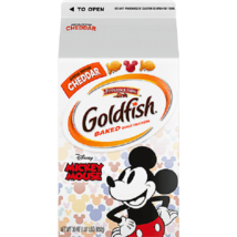 Pepperidge Farm Goldfish Crackers, Mickey Mouse Cheddar, 2-Pack 30 oz. C... - £32.66 GBP