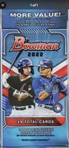 2022 Topps Bowman Baseball Sealed Fat Pack Factory Sealed de la cruz roo... - $14.49