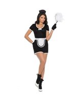 Elegant Moments Womens Sexy French Maid Halloween Roleplay Costume Small... - £42.20 GBP