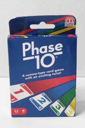 Phase 10 (Mattel Games EU, 2019) - $3.25