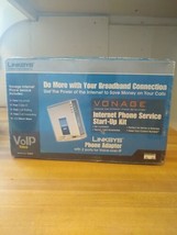 Linksys Phone Adapter Vonage with 2 Port Voice Over IP VOIP PAP2~~FACTOR... - $22.16