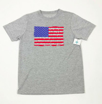Jane Marie Gray Patriotic Flag Woman&#39;s Tee Size Small - £14.23 GBP