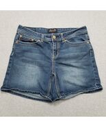 Seven Jeans Shorts Women 12 Blue Denim Pockets - $27.57 CAD