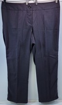 I3) Women&#39;s Black Work Uniform Dress Pants Size 22W Inseam 28 - $7.91