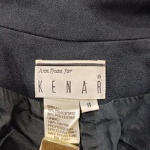 Ann Tjian for Kenar Women’s Black 2-Button Cropped Blazer Jacket Size 8 image 3