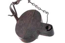 c1800 Hand Forged colonial betty lamp - $207.90