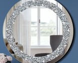 20X20X1 Inch Wall Hang Frameless Bling Style Gorgeous Glam Mirror Vanity... - $63.97