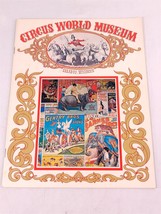 ✅ Circus World Magazine Program Brochure 1971 Baraboo Wisconsin Vintage - $9.89