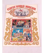 ✅ Circus World Magazine Program Brochure 1971 Baraboo Wisconsin Vintage - £7.81 GBP