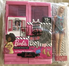 Barbie Fashionistas Ultimate Closet Doll and Accessories - £35.37 GBP
