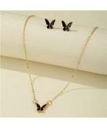 Butterfly Jewelry Set Creative Retro Simplicity - £3.15 GBP