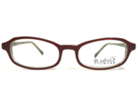 Baron Eyeglasses Frames BZ10 BG Burgundy Brown Red Rectangular 51-19-145 - $32.51