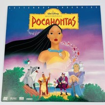 Disney&#39;s Pocahontas Laserdisc letterbox edition Disney Classic Movie VG+ - $8.79