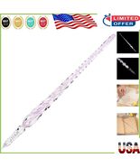 Multicolor Ink Dipped Pen in High Borosilicate Glass – Ideal Gift for Cr... - $19.92 CAD
